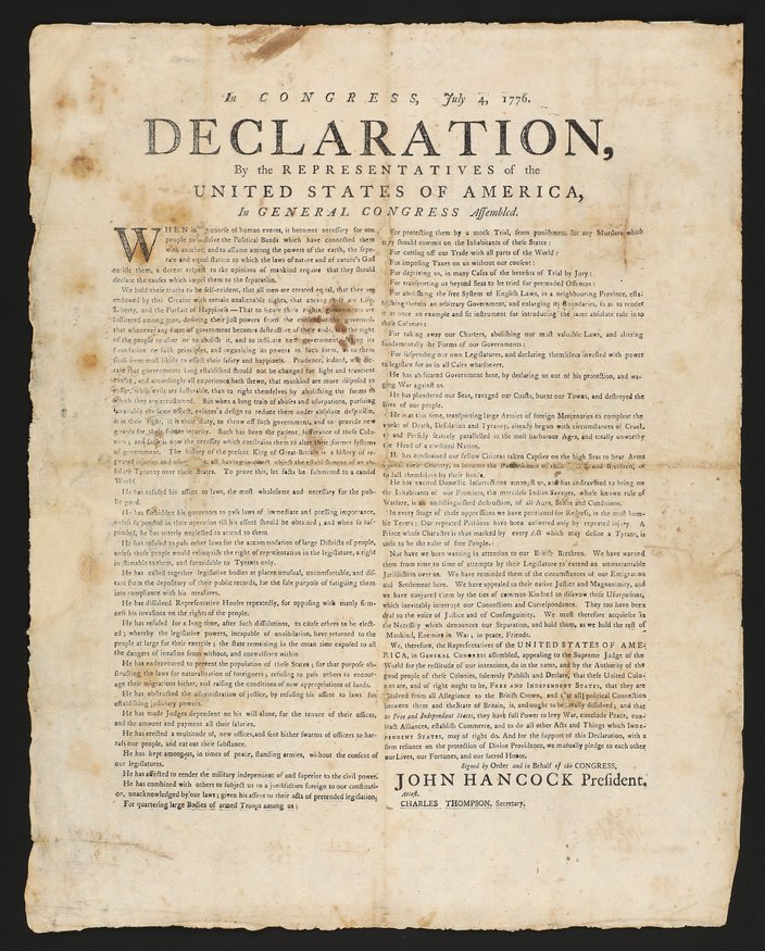 Declaration of Independence three