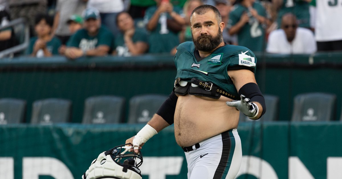 Eagles' Jason Kelce reflects on end-of-practice fight