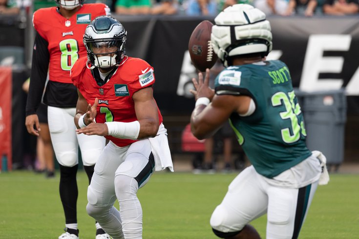 Jalen Hurts shined in 14th day of Eagles' training camp