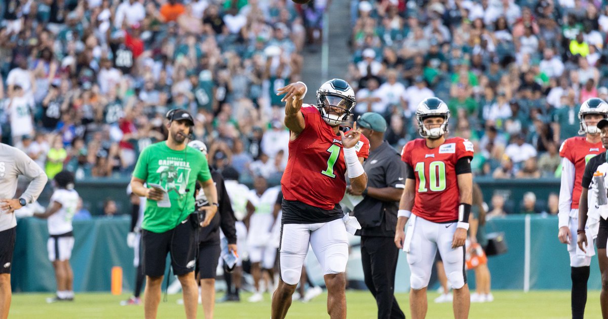 50,000 fans attend Eagles' open practice at Lincoln Financial