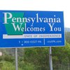 Pennsylvania Welcome Sign