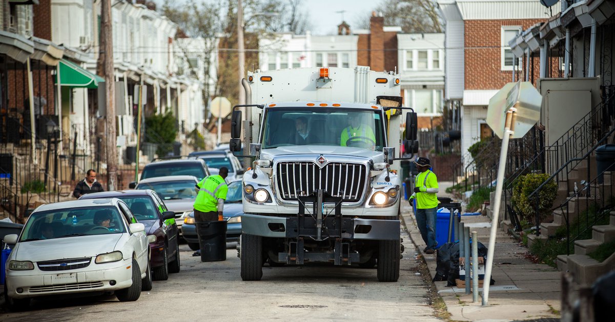 Philadelphia trash, recycling collections operating a day late this