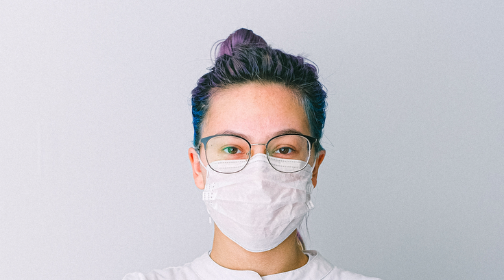 Warby Parker anti-fog spray