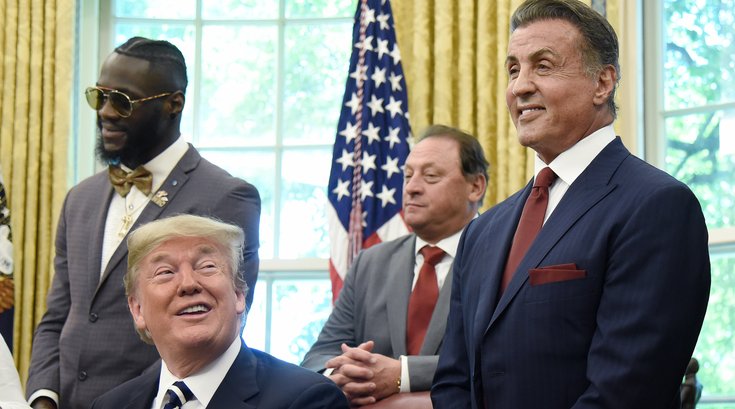 Sylvester Stallone Trump