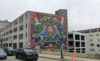 Phillies Mural Walnut