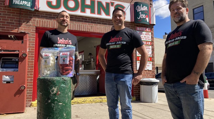 John's Water Ice Candy