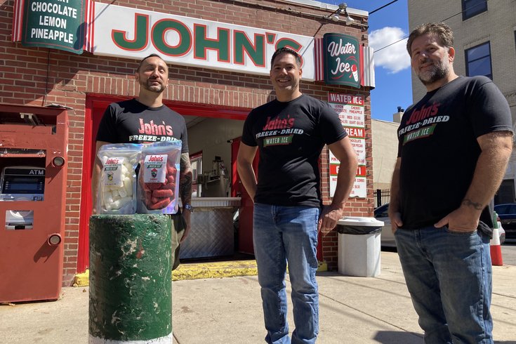 John's Water Ice Candy