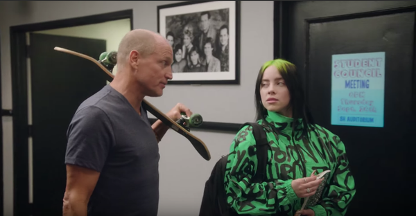 Billie Eilish Woody Harrelson 'Saturday Night Live'
