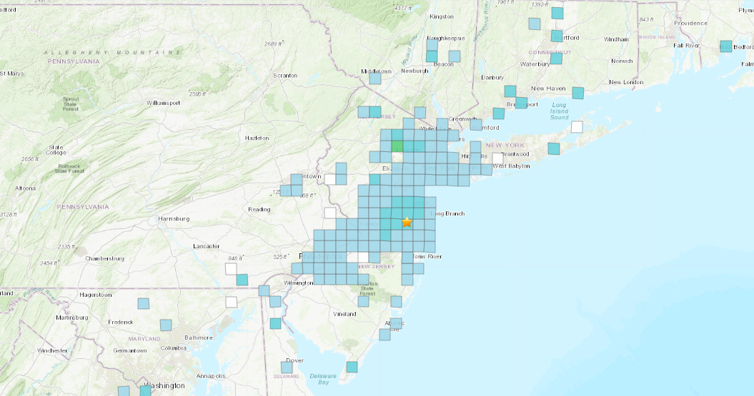 Overnight earthquake rattles parts of New Jersey; could be felt in ...