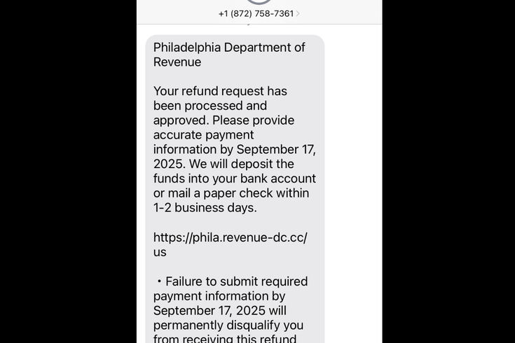 Philly Phishing Scam