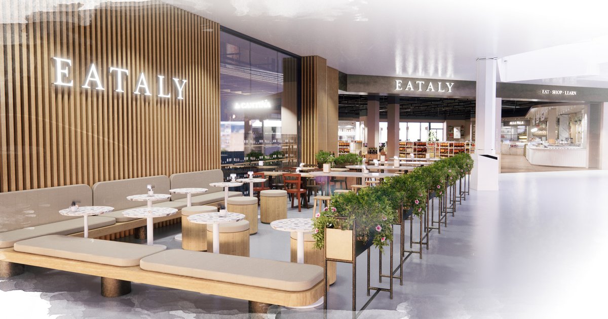 Italian marketplace Eataly to open at King of Prussia Mall on Oct. 2