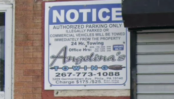 Angelina's Towing Philadelphia