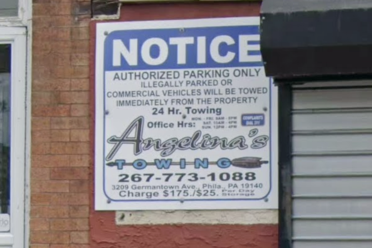 Angelina's Towing Philadelphia