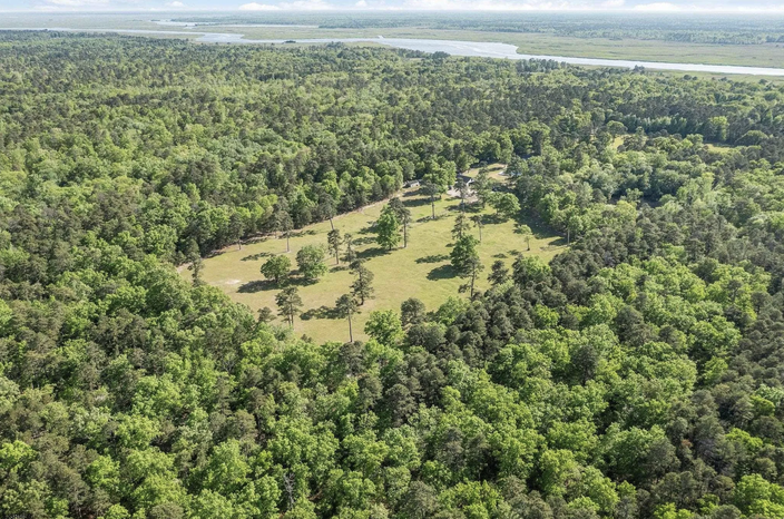 Alpaca Farm Aerial