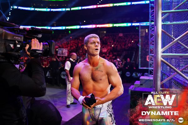 Cody Wardlow AEW wrestling steel cage match