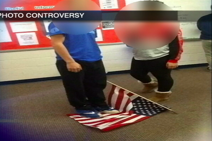 American Flag Controversy