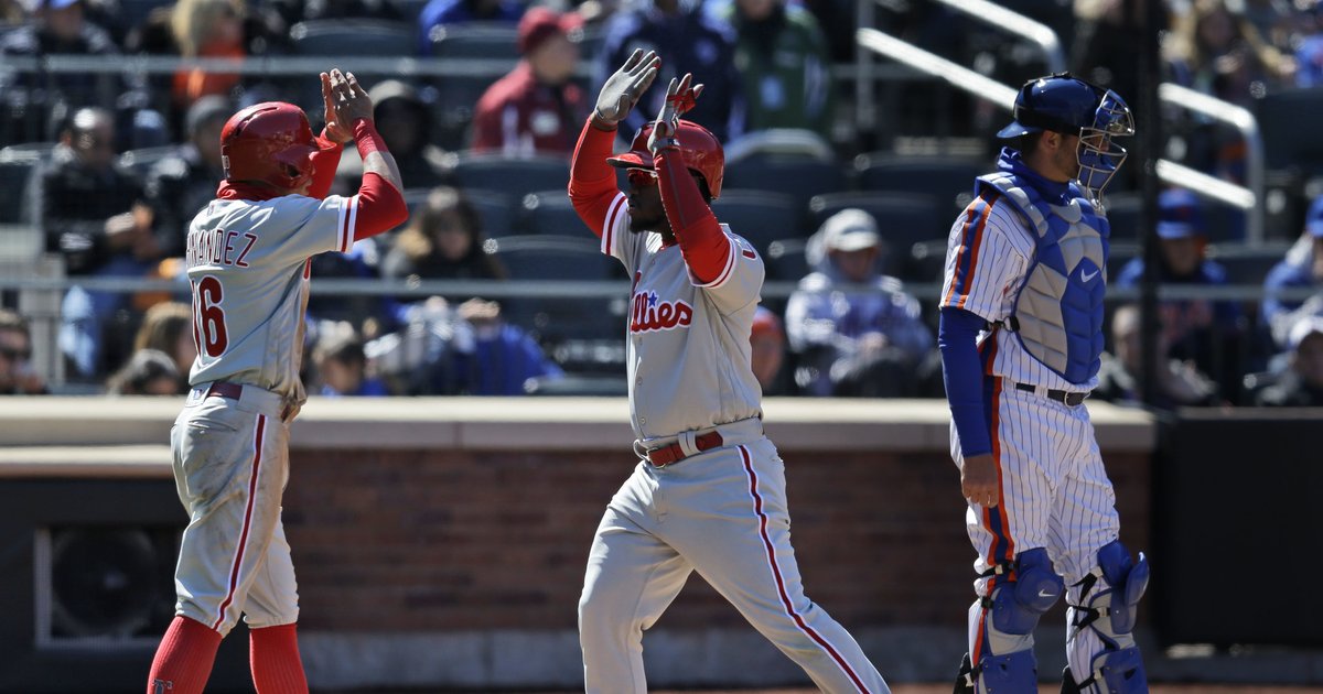 Phillies beat Mets, 52, for first series win of season PhillyVoice