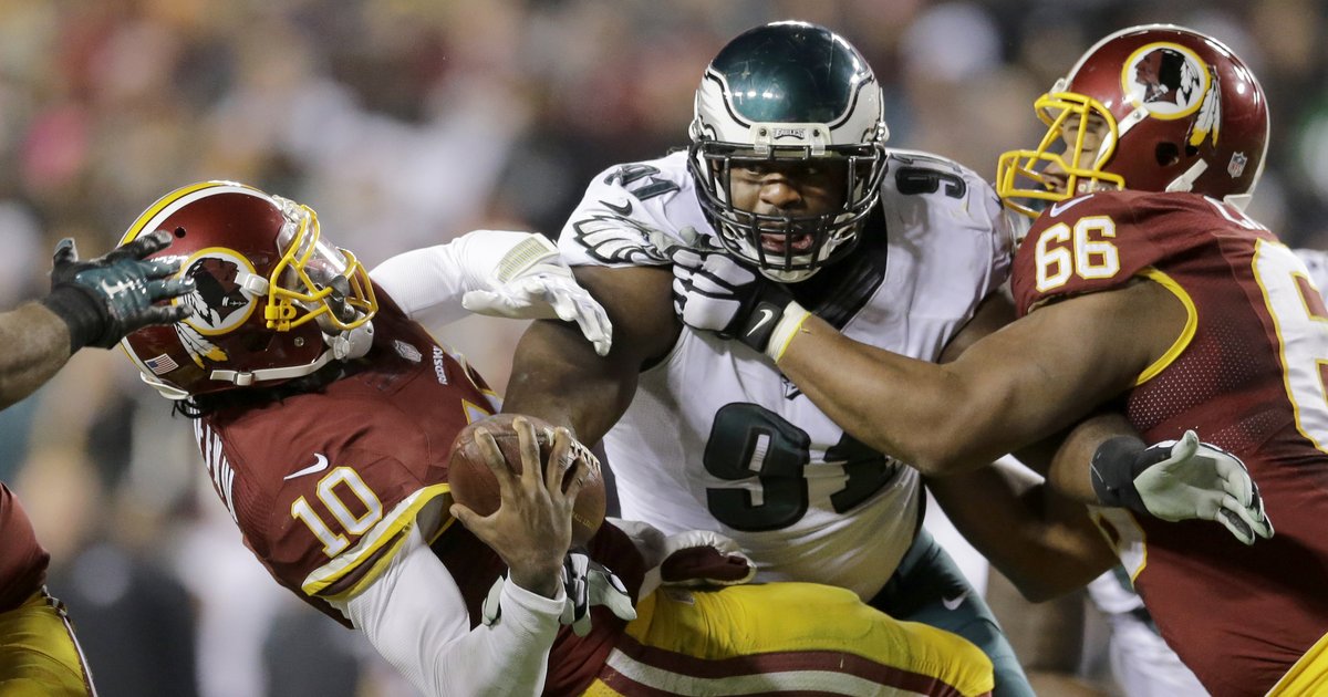 Eagles defensive tackle Fletcher Cox feels he gets slighted in top