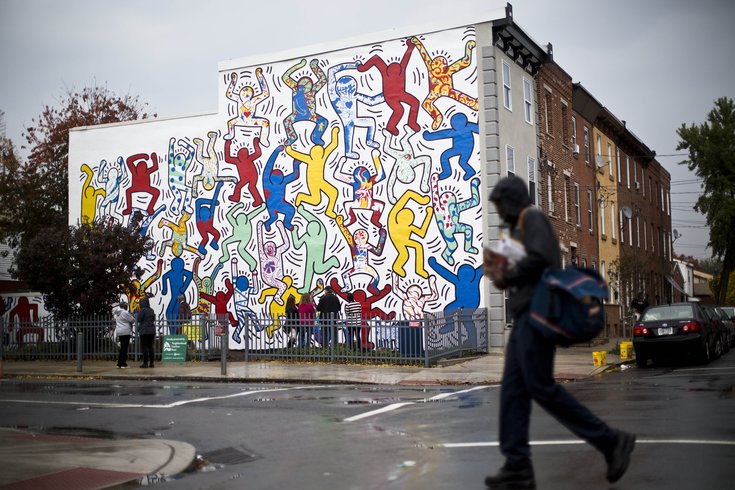 Keith Haring Mural Point Breeze 
