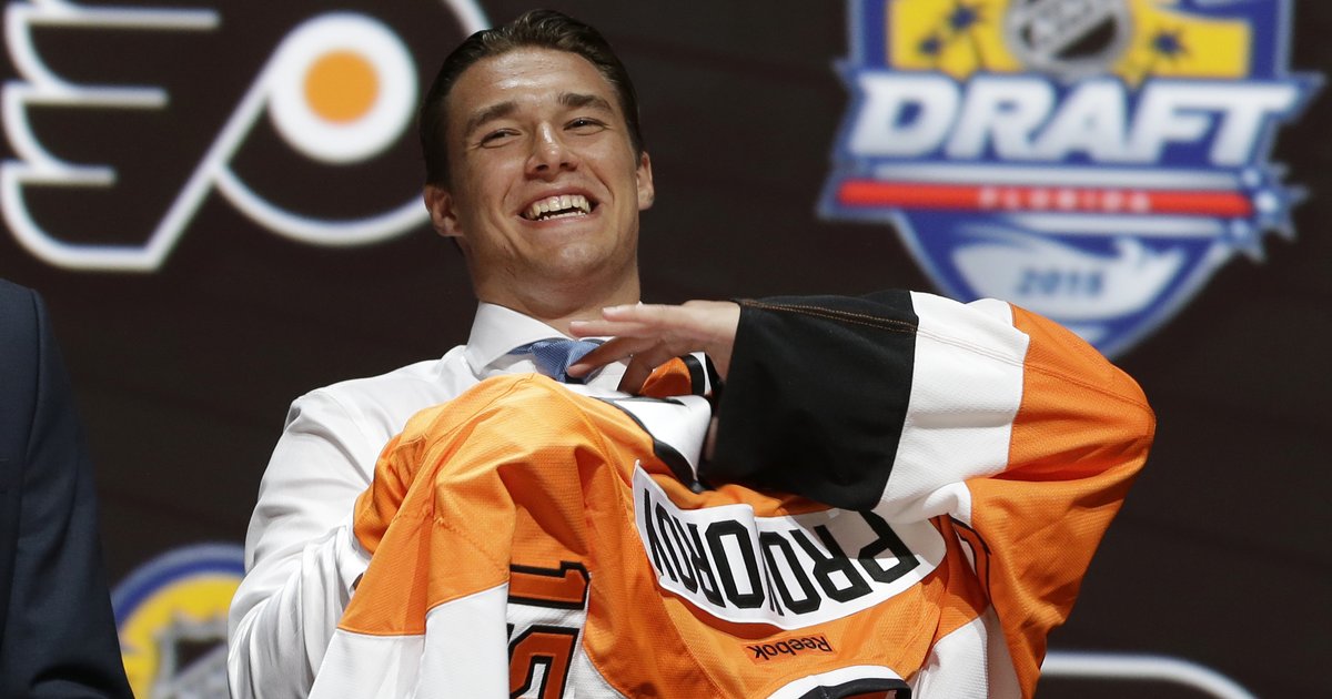 Ivan Provorov jerseys selling out online after media condemned him