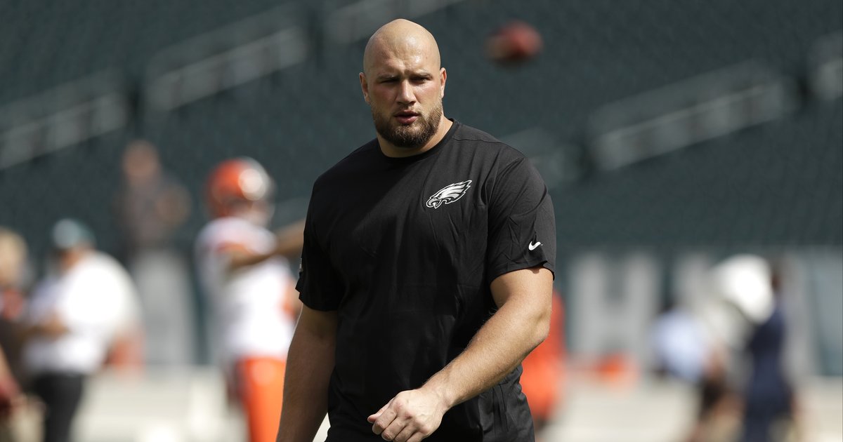 Eagles RT Lane Johnson announces that his season is over