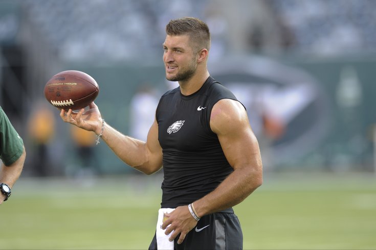 Tim Tebow does it for the fans