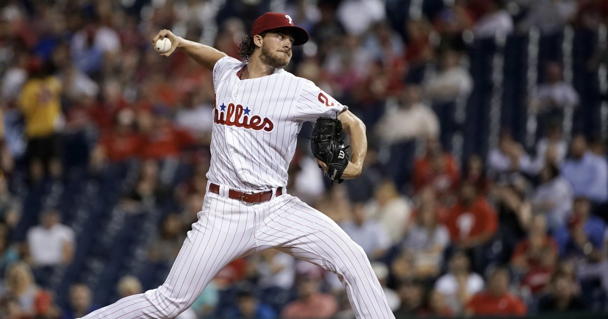 Inside the Numbers: Aaron Nola's quiet 2017 breakout season stacks up ...