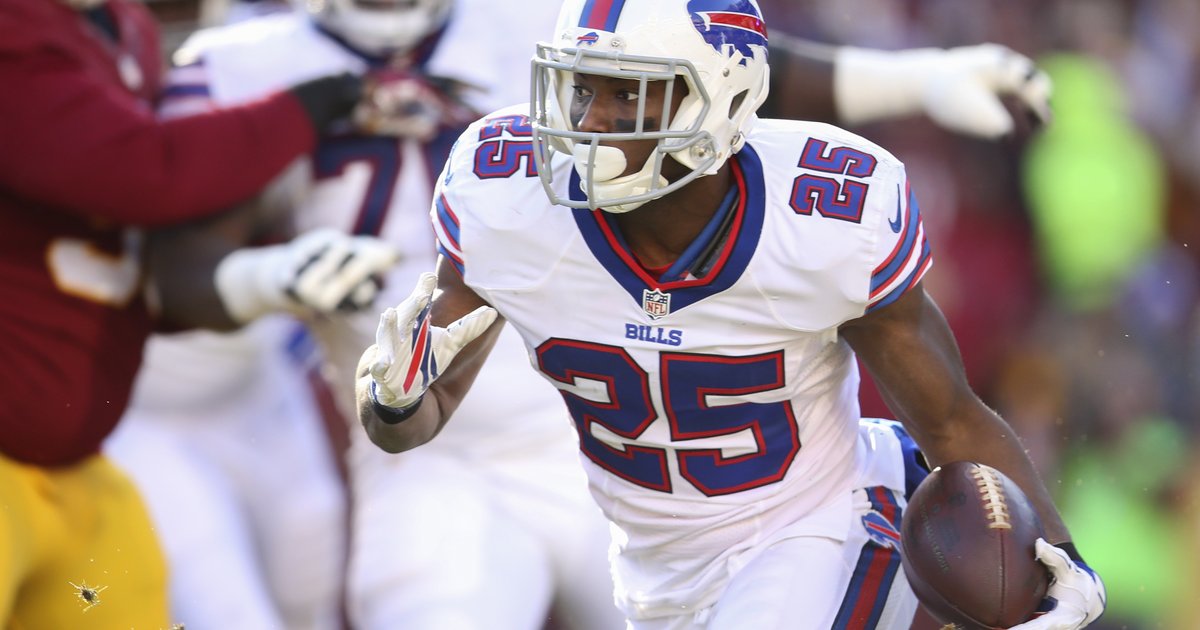 LeSean McCoy, nicknamed Shady, American NFL running back for the