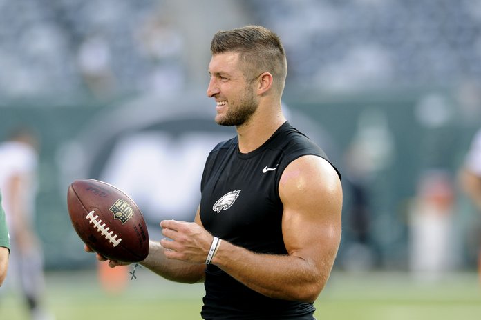 Tim Tebow's Upper Body Muscle Building Workout