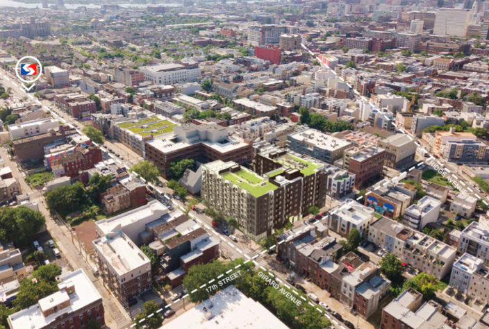 Aerial Girard公寓(photo:PhillyVoice)
