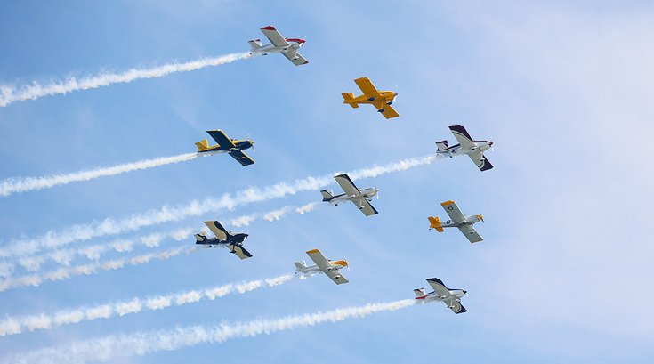 Aerobatic Air Show 3 Ocena City