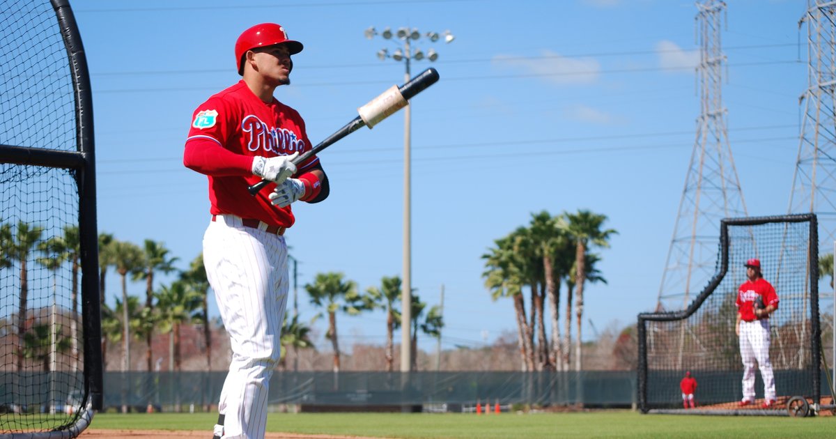 Phillies catcher Jorge Alfaro hopes hard work will make dream come