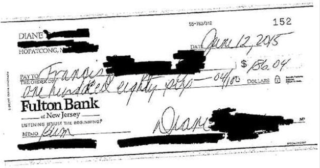 N.J. man sues ex-wife over jibes on memo line of alimony checks ...