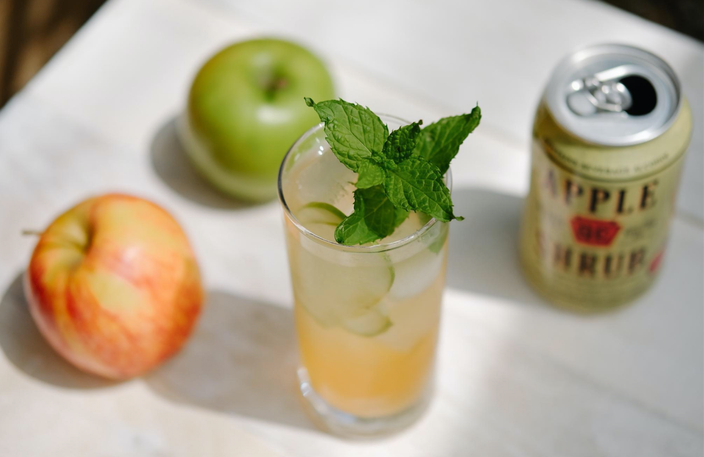 apple shrub cocktail quaker city