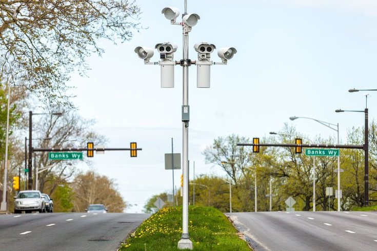 Speed cameras Philly