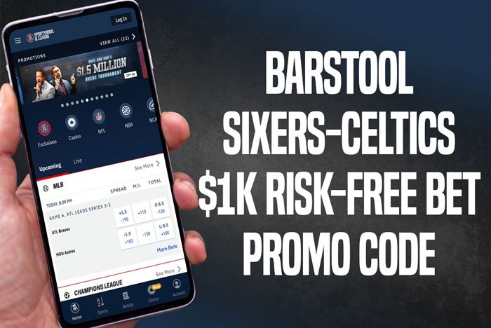 Barstool promo code for Sixers-Celtics drives $1K risk-free bet