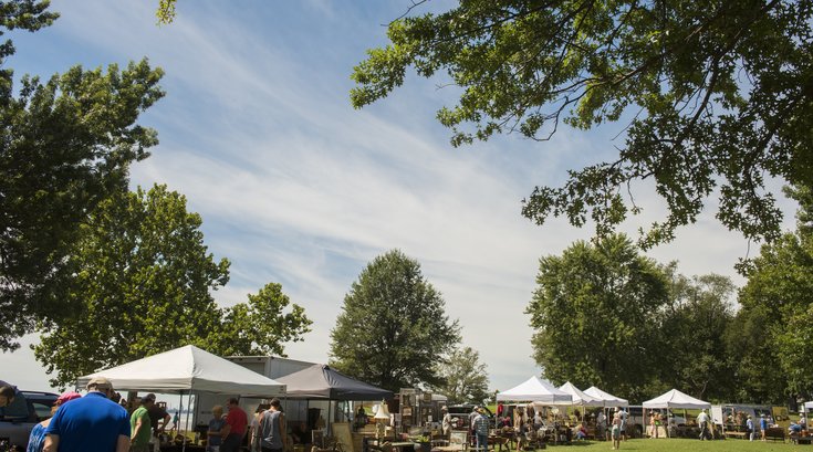 Battery Park in Historic New Castle