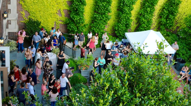 Mutter Museum beer garden