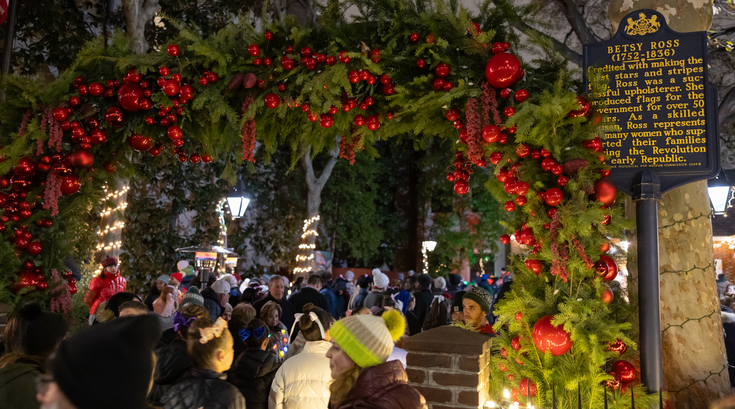 Betsy Ross House_Tree Lighting