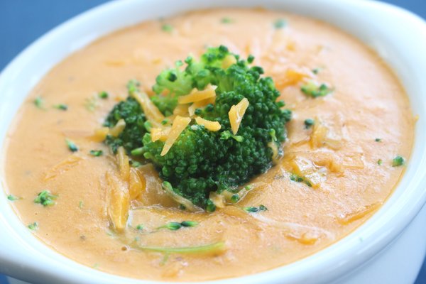 Better For You Broccoli Cheddar Soup IBX LIVE Cooking