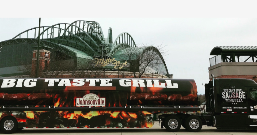 Johnsonville - The Big Taste Grill made a stop at the