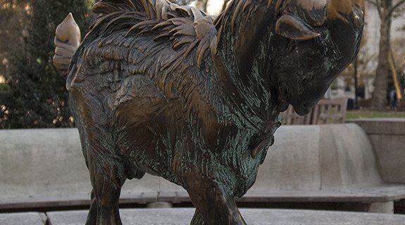 Billy the Goat in Rittenhouse Square