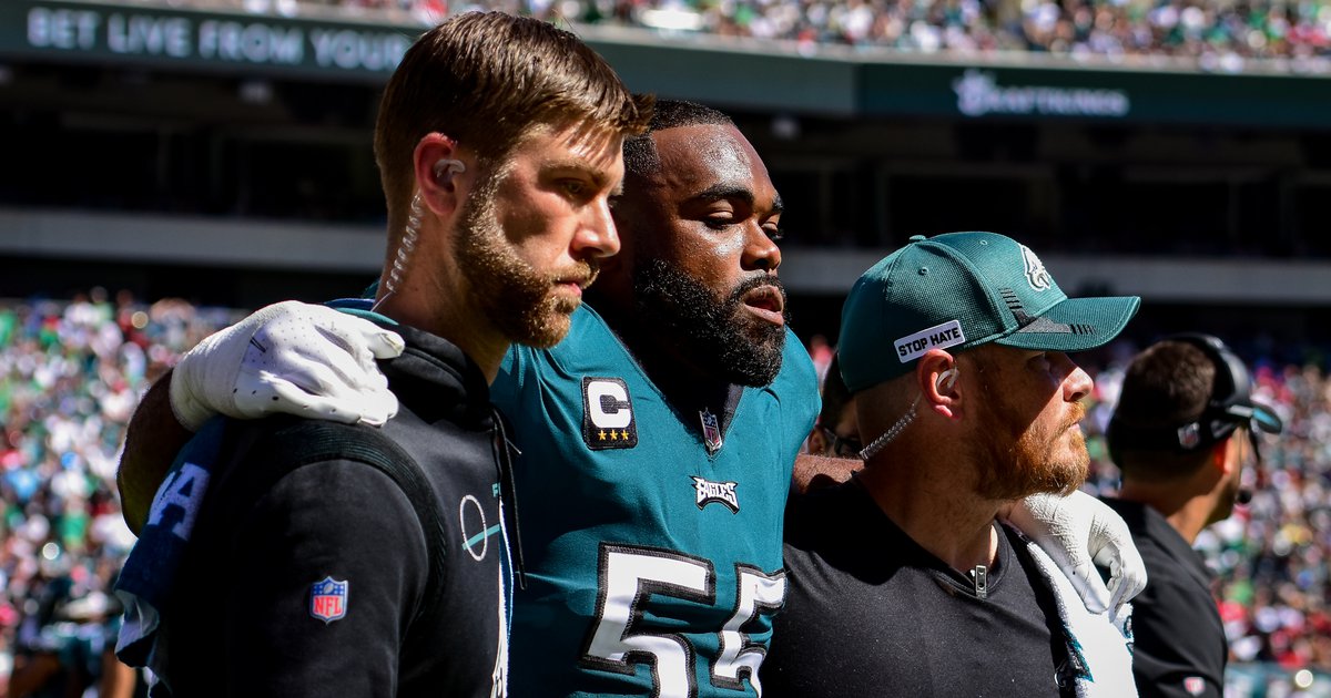 Philadelphia Eagles lose to San Francisco 49ers 17-11 in Week 2, also lose  Brandon Graham to injury