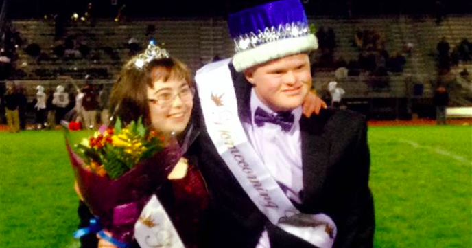 Pa. students with Down syndrome voted homecoming king and queen ...