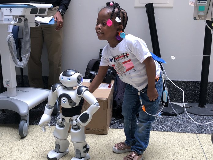 CHOP's robot will talk with you, for you | PhillyVoice