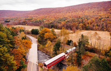 Limited - Columbia Montour - East & West Paden Twin Bridges.