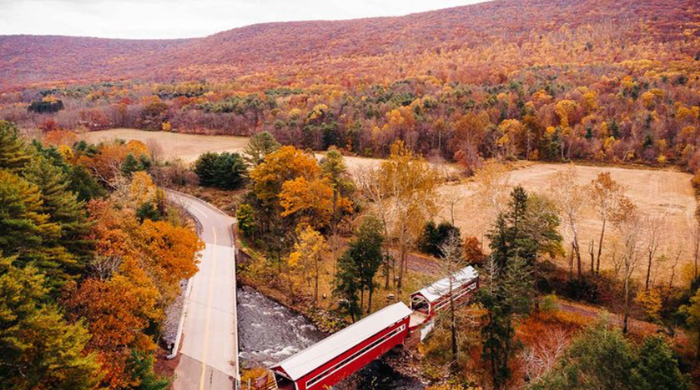 Limited - Columbia Montour - East & West Paden Twin Bridges.