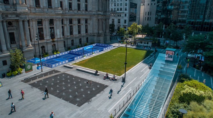Pickleball courts Center City
