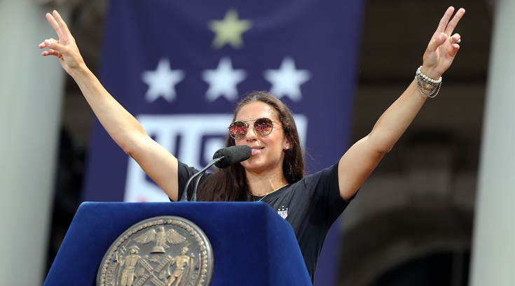 Carli Lloyd tampa bay buccaneers