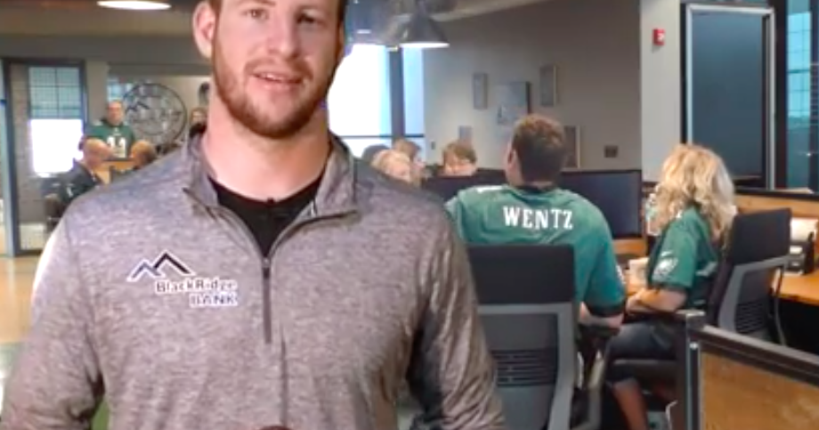 BlackRidgeBANK to give away autographed Carson Wentz jerseys